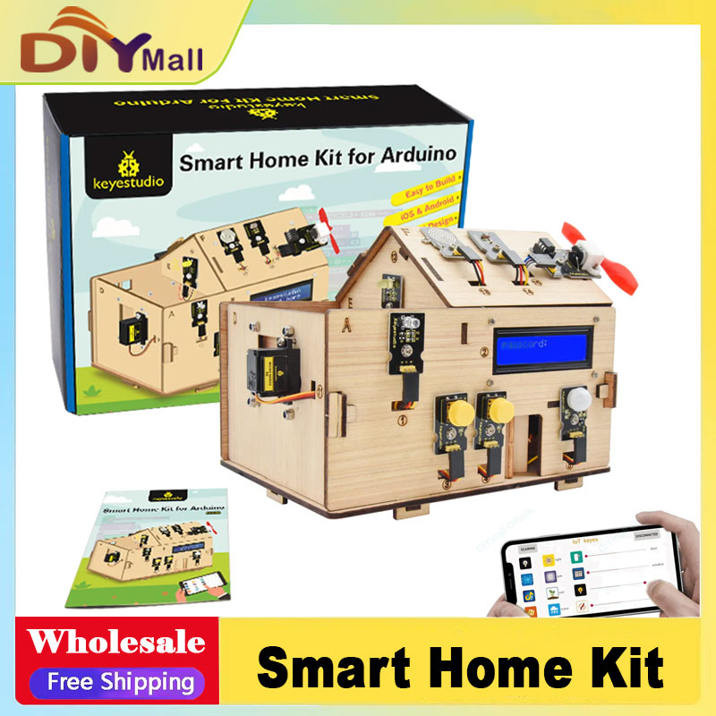 Home Automation Diy Projects - Zestaw Keyestudio Smart IoT Home Kit